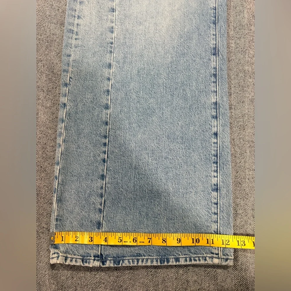 Mother The Pipe Dream Button Sneak High Rise Jeans in Leap At The Chance | 24 - Picture 11 of 14